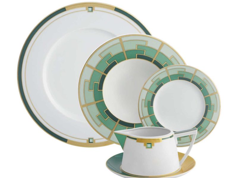 Emerald 68 Piece Dinner Set Vista Alegre