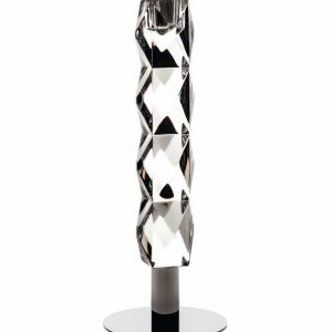 Candlestick-with-Metal-Foot-Diamant-Vista-Alegre