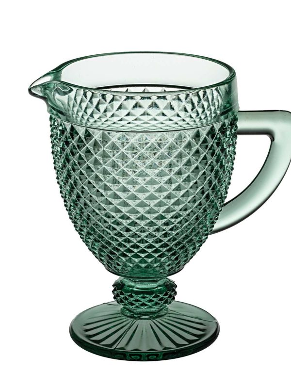 Vista Alegre Bicos Pitcher Mint Green Verde