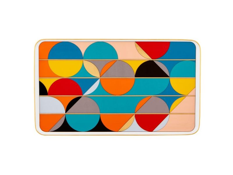 Vista Alegre Futurismo Large Rectangular Tray